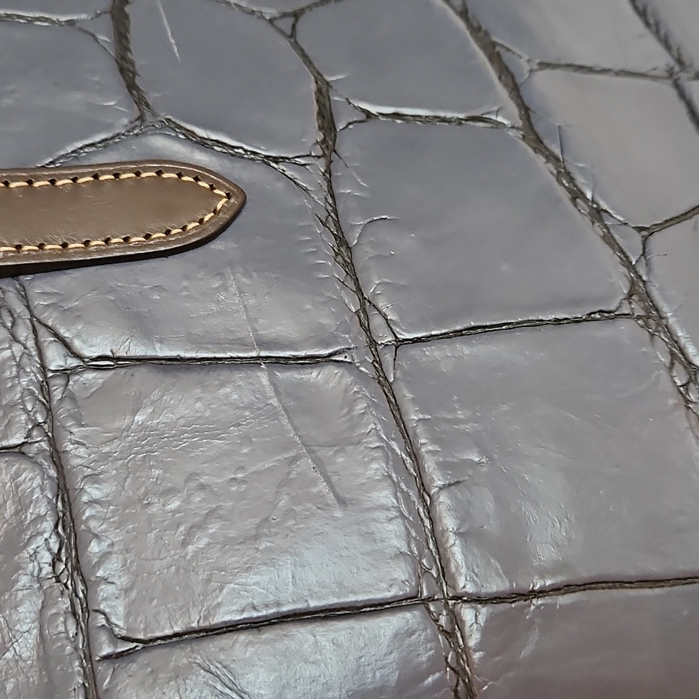 Dooney & Bourke Croc Embossed Tote - Picture 3 of 12